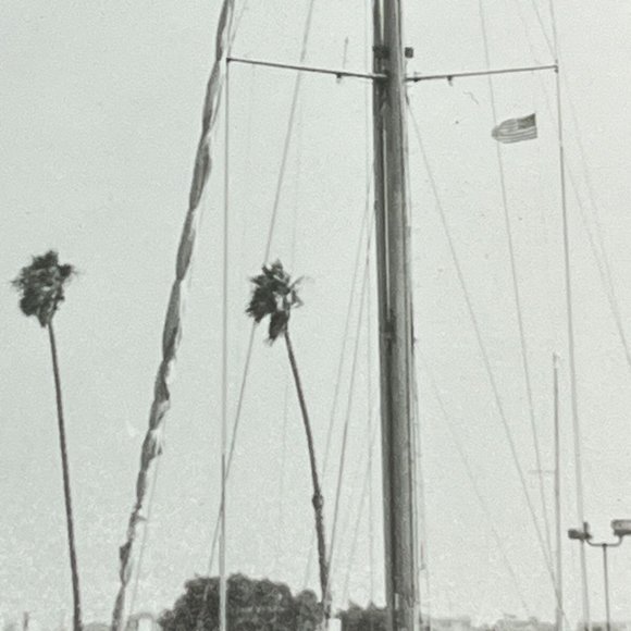 Vintage Found Photo Sailing on the Sayonara Gibraltar Boat Marina - Picture 7 of 11